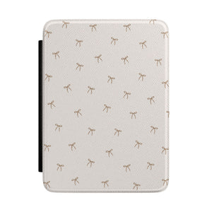Taupe Bows Kindle Case