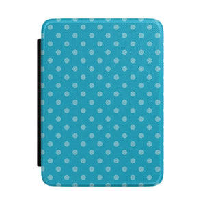 Turquoise Polka Dot Kindle Case