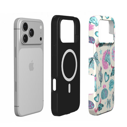 Turquoise Rodeo phone case – MagSafe iPhone case, second detail view