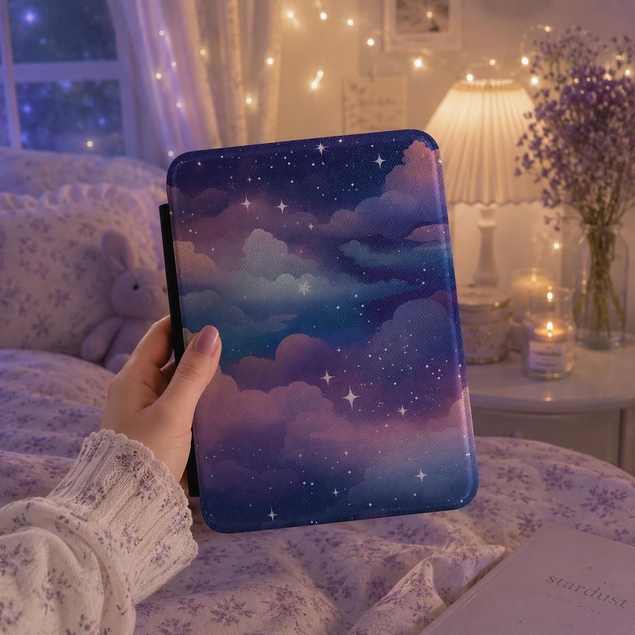 Twilight clouds Kindle case — additional view