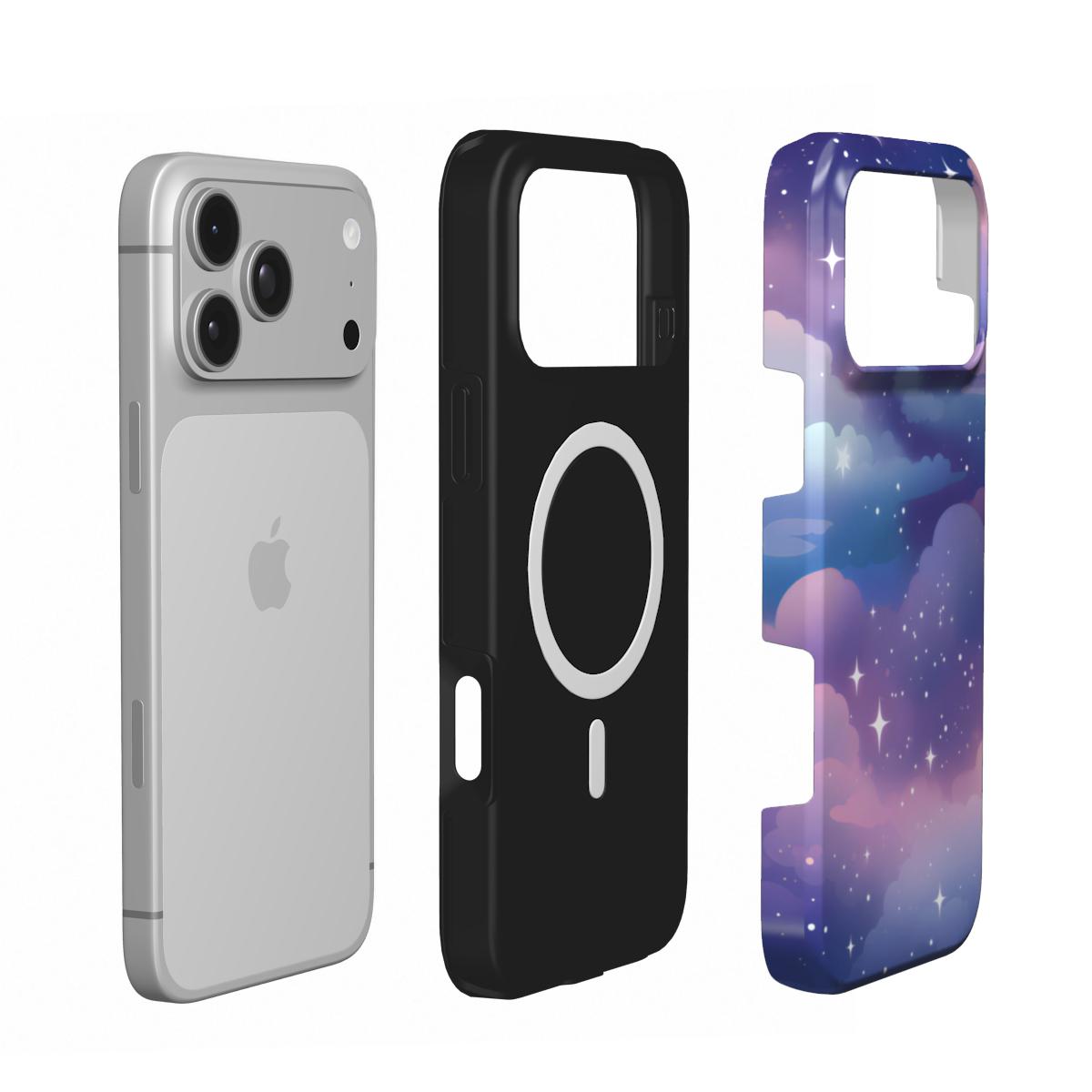 Twilight Clouds phone case – MagSafe iPhone case, second detail view