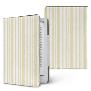 Butter Ticking Stripe Kindle Case