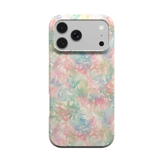 Watercolor Bloom phone case – MagSafe iPhone case, front view