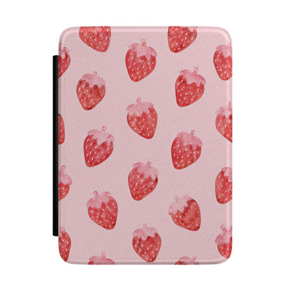 Watercolour Strawberry Kindle case — watercolour strawberry print