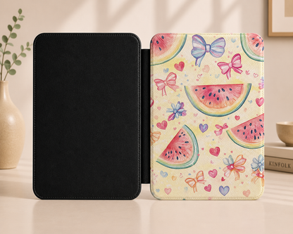 Watermelon bows Kindle case — additional view
