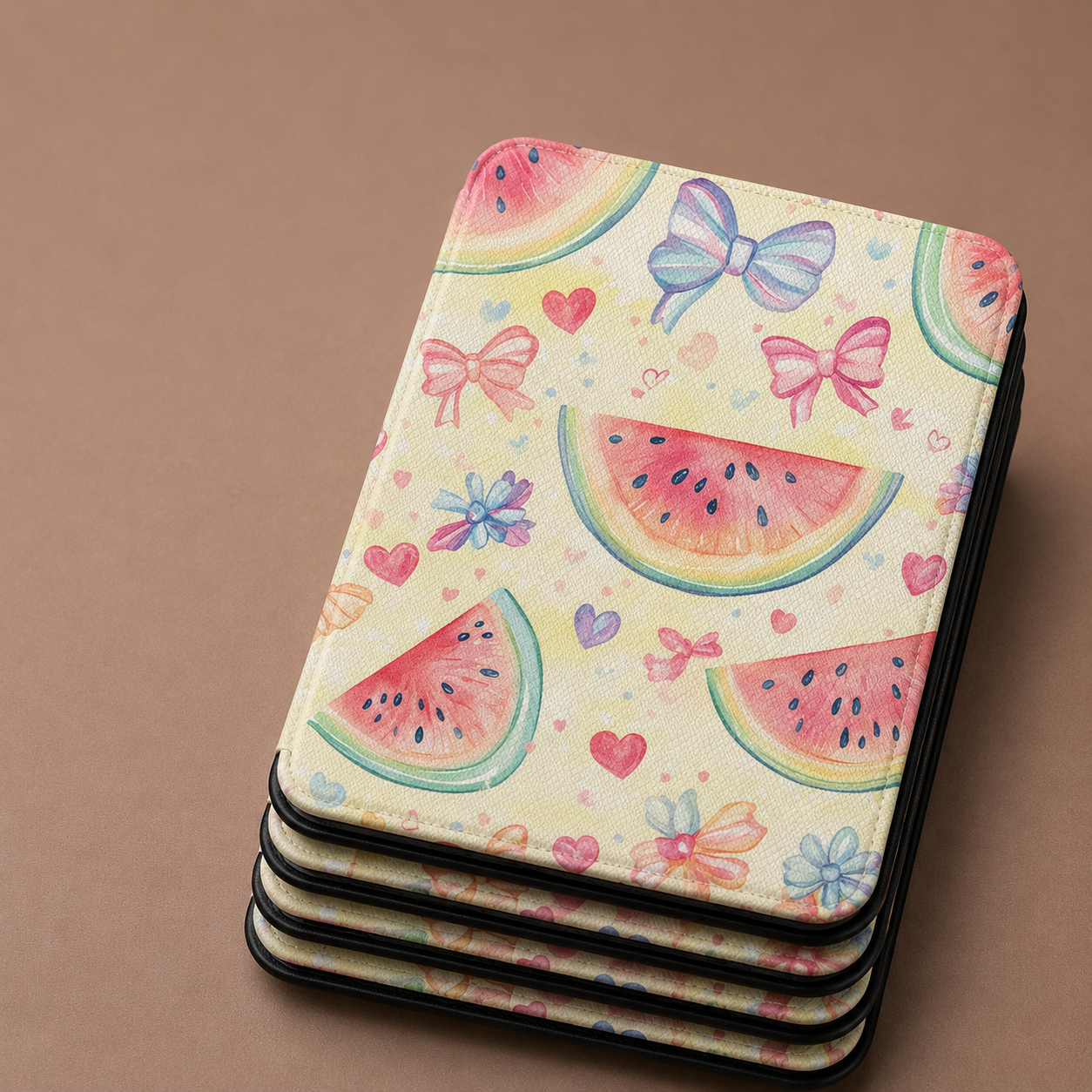Watermelon bows Kindle case — additional view