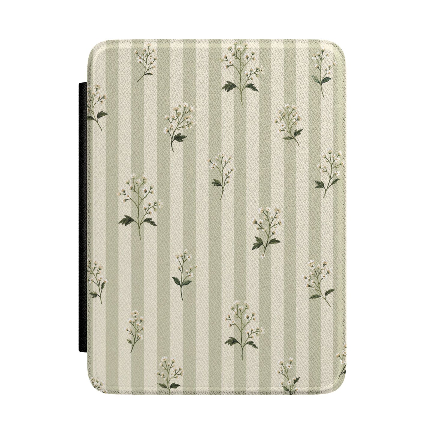 Wildflower Stripe Kindle case — wildflower and stripe print