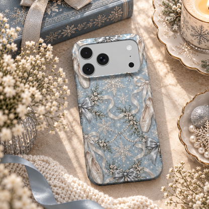 Winter Ballet phone case – MagSafe iPhone case, lifestyle photo