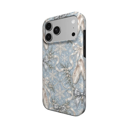 Winter Ballet phone case – MagSafe iPhone case, detail view