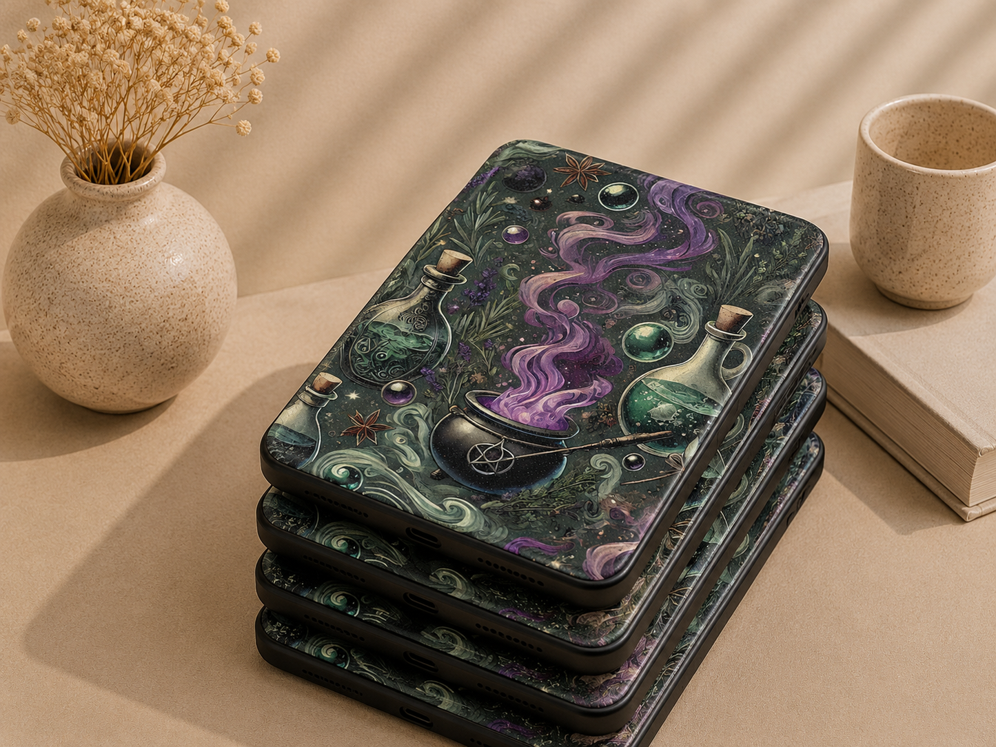 Witch's apothecary Kindle case — additional view