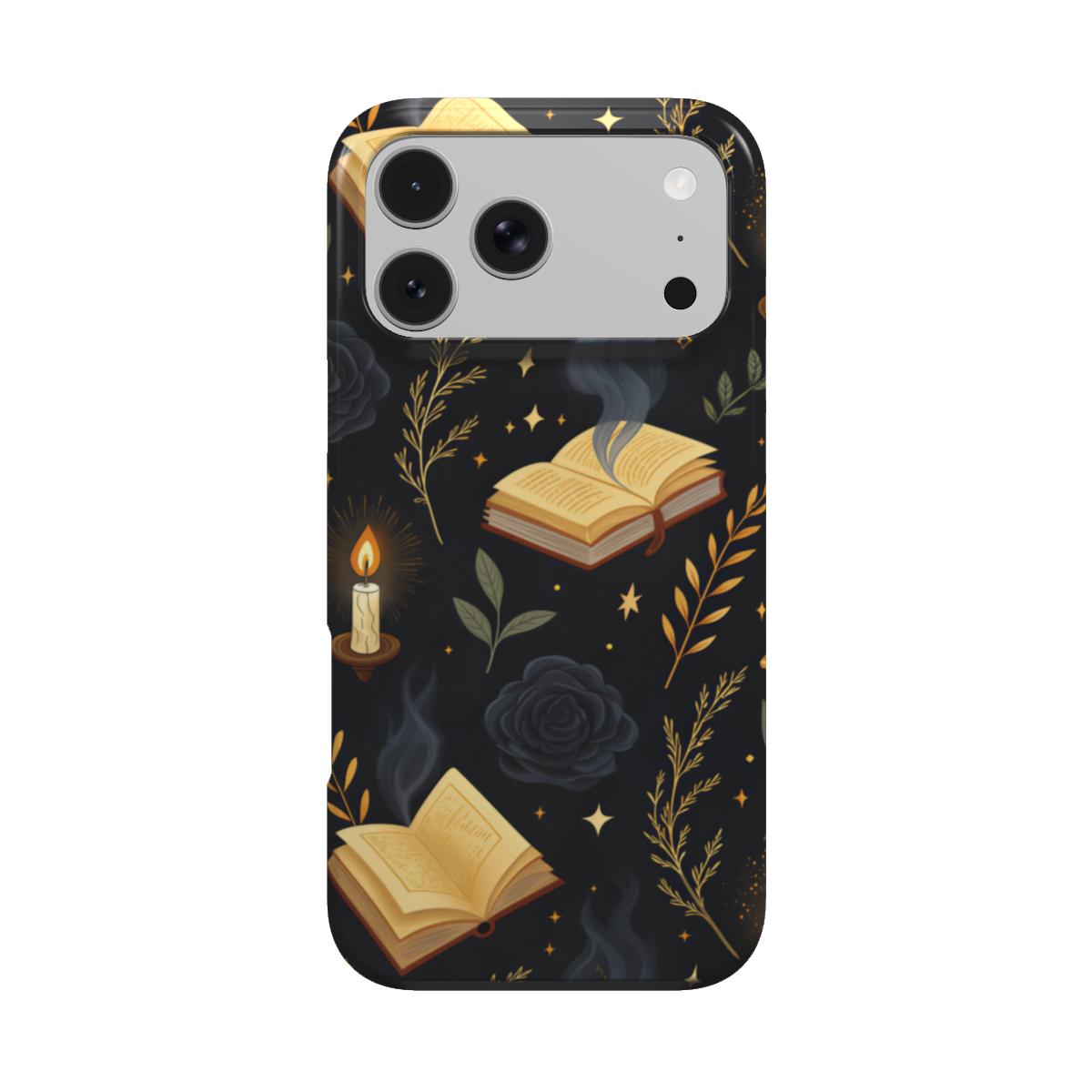 Witchy Academia phone case – MagSafe iPhone case, front view
