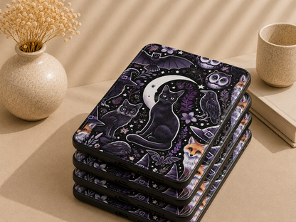 Witchy woodland Kindle case — additional view