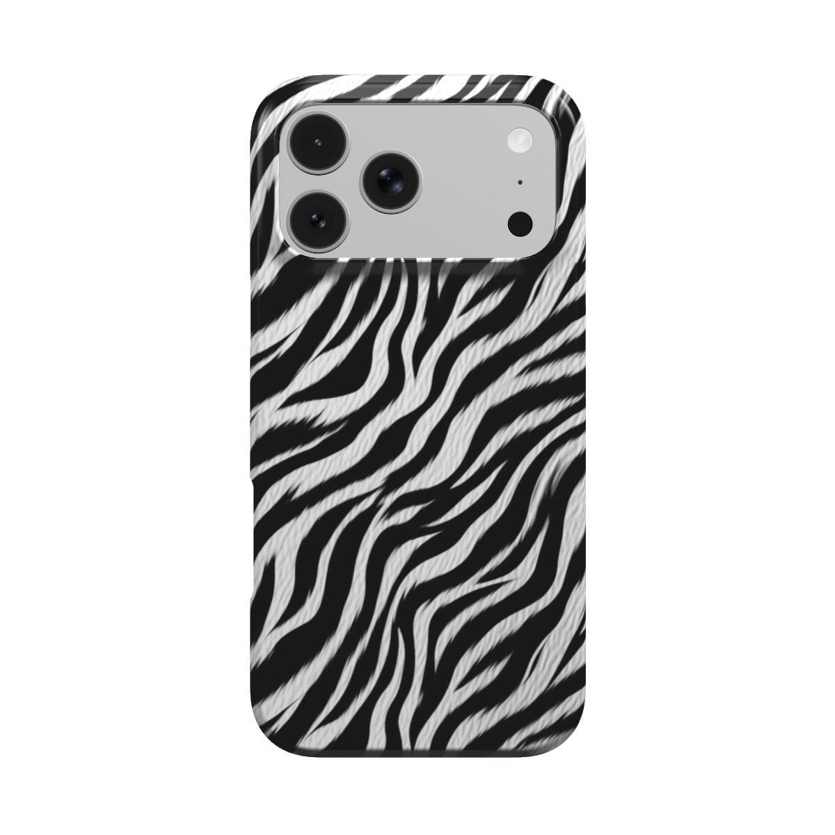 Zebra phone case – MagSafe iPhone case, front view