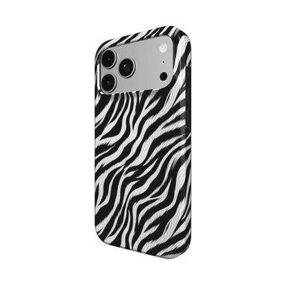 Zebra phone case – MagSafe iPhone case, detail view